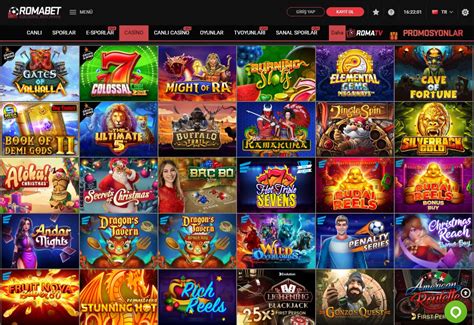 Romabet Casino Oyunları